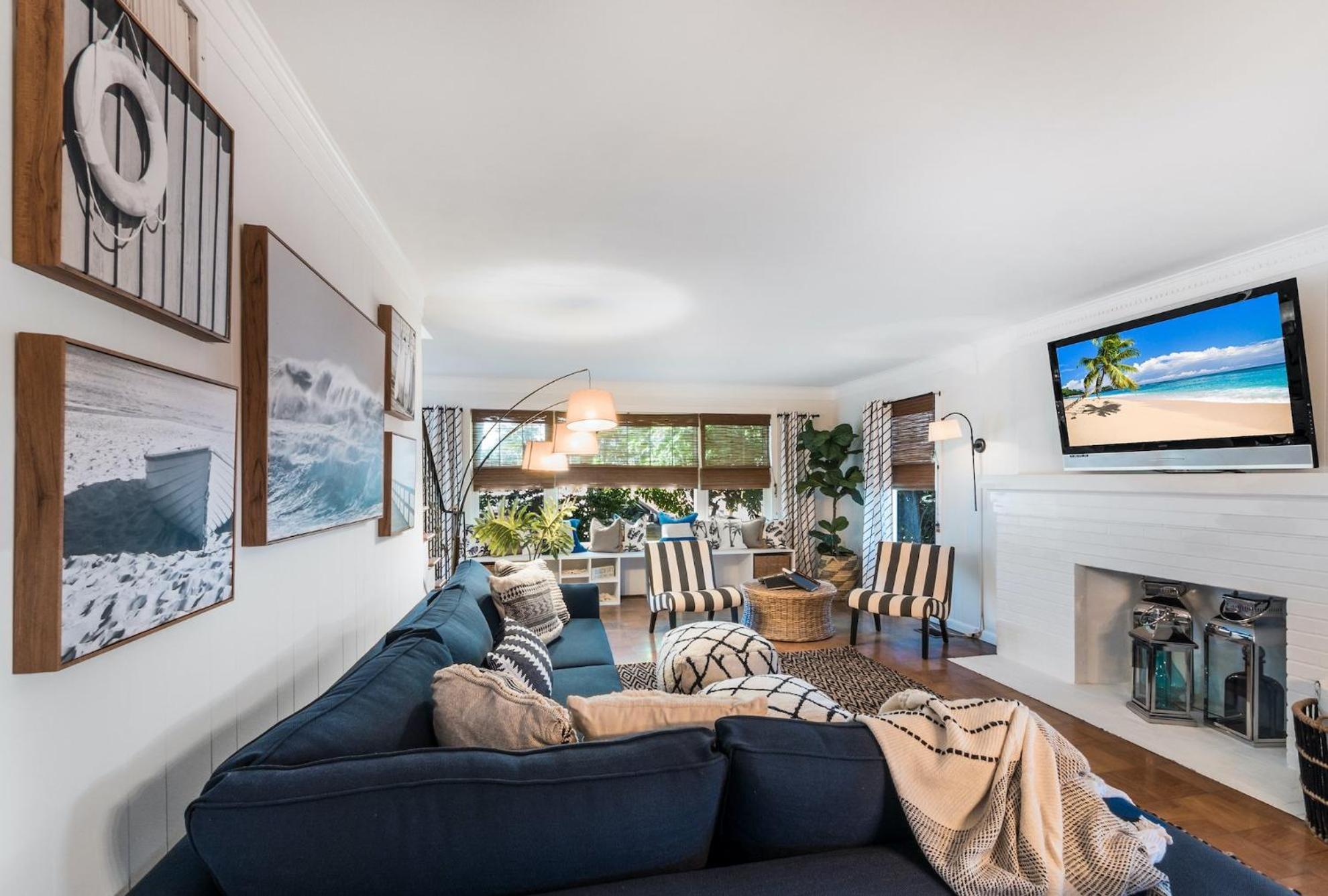 Sandy Pants - Designer Beach Chic Home Steps To Beach Backyard Oasis W Heated Pool Anna Maria Esterno foto